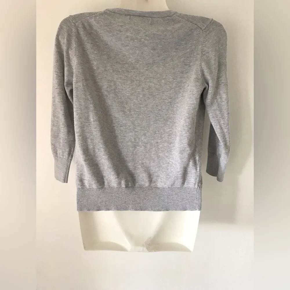 Banana Republic Cardigan grey women size petite small - Image 2