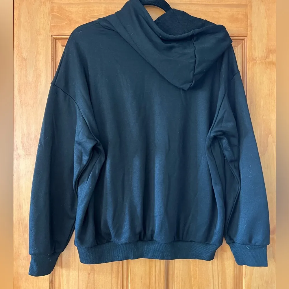 SheIn  Women’s Rhinestone Skeleton Hoodie - Image 3