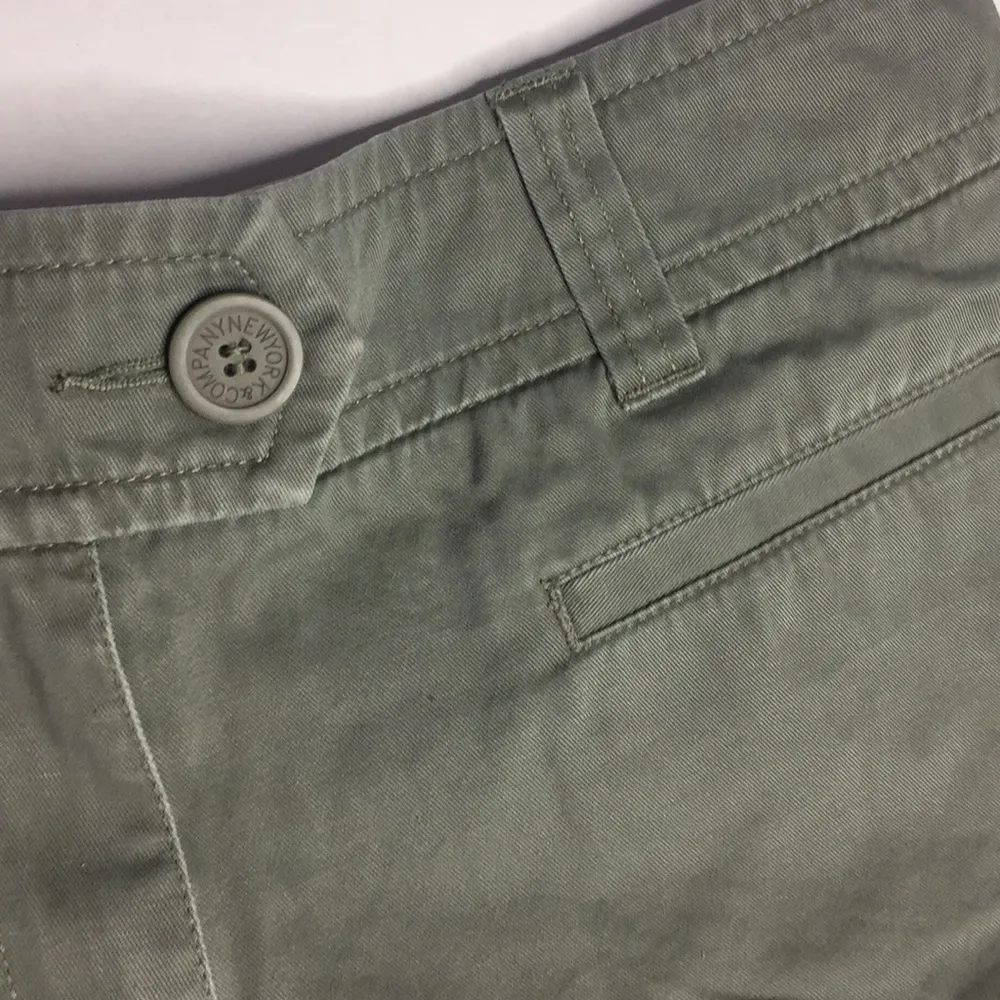 New York & Company olive green shorts - Image 2