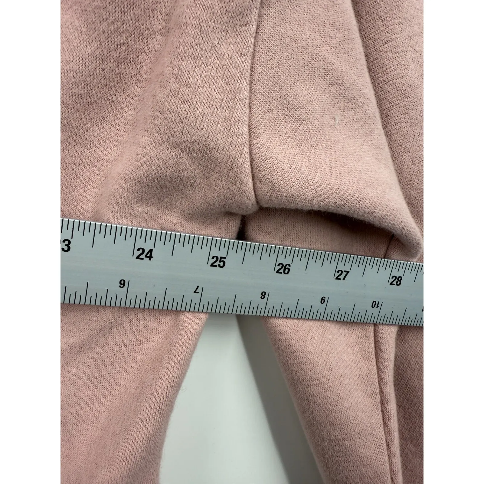 Fabletics  Hoodie‎ Womens 1X Oversized Pink Pullover Activewear Sweatshirt - Image 7
