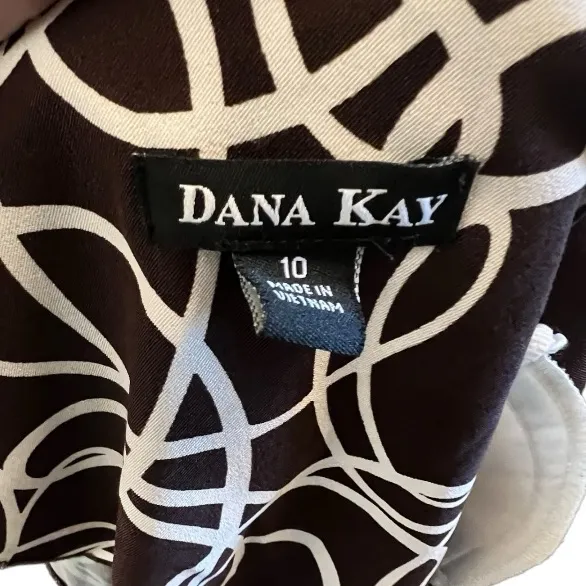 Dana Kay‎ Suit Jacket Brown Size 10 - Image 5