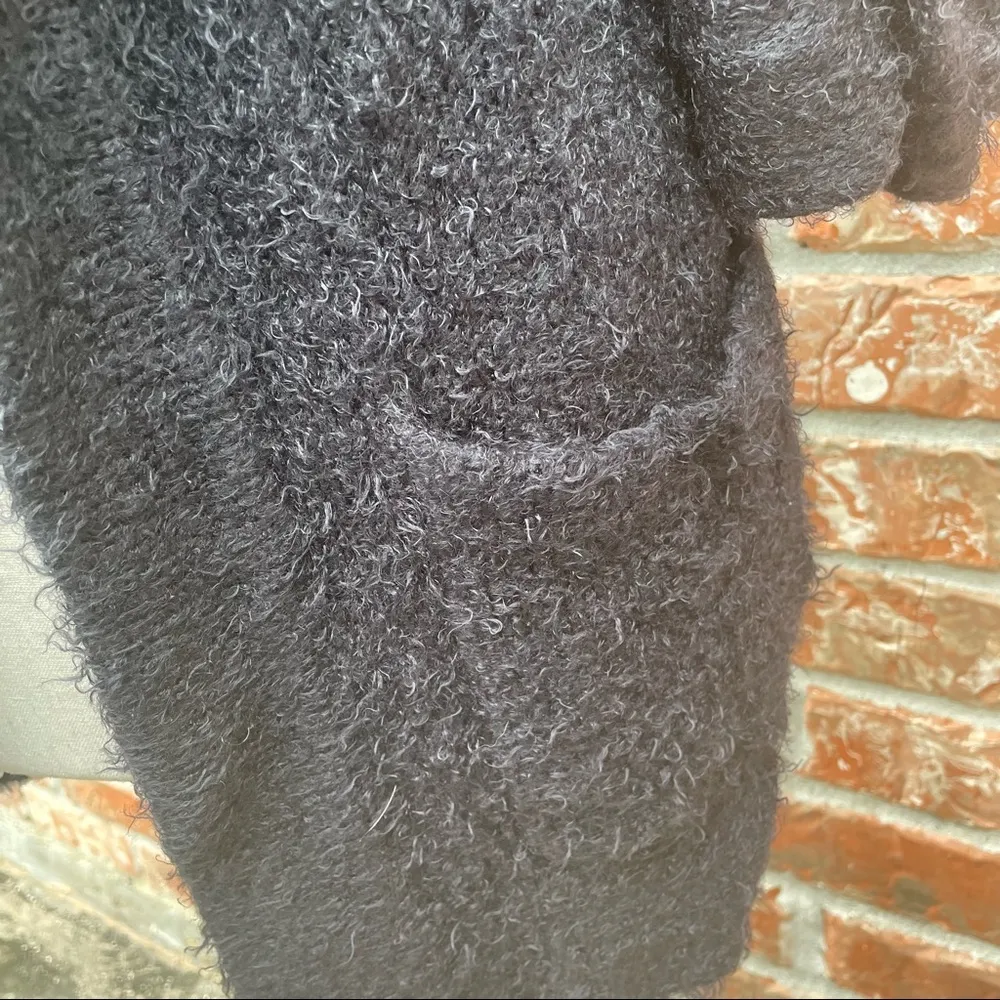 Kensie wool-blend fuzzy black jacket / M / Excellent condition* - Image 7