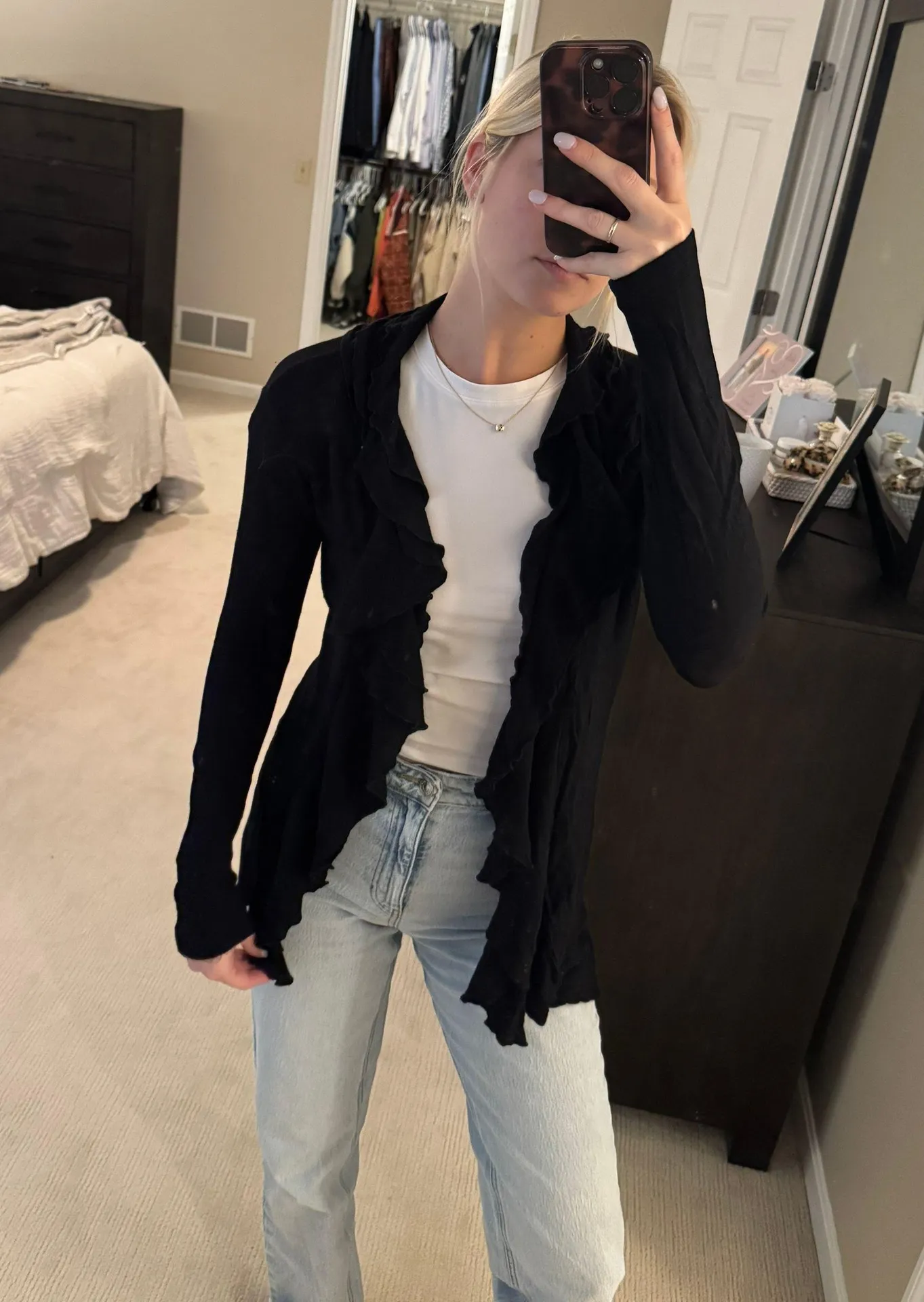 Black cardigan - Image 2