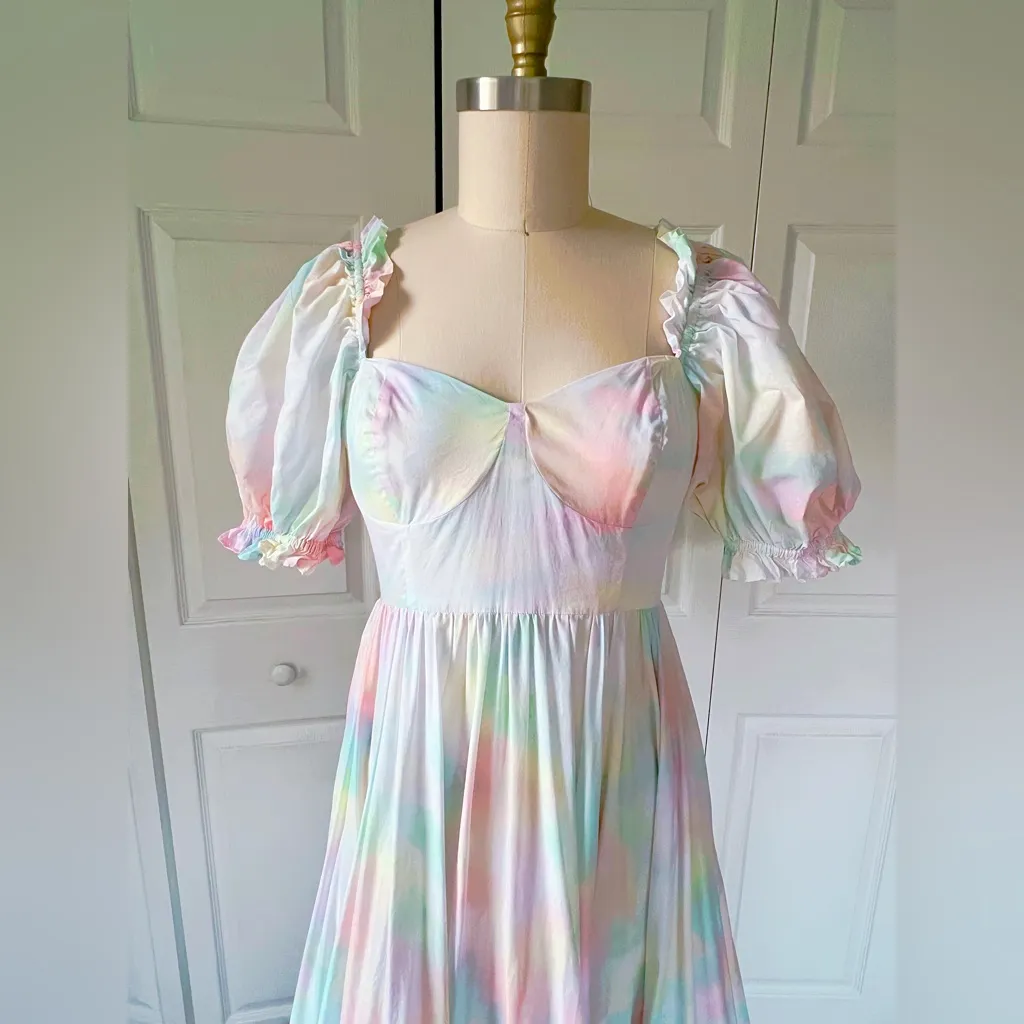 Selkie The Chalk Ritz Gown Pink Size L - Image 5