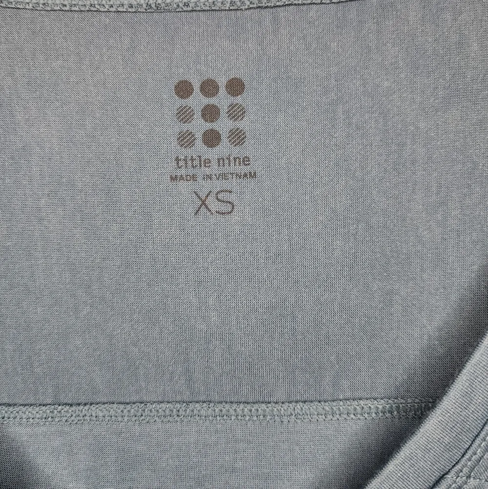 title nine Hiolani V Neck Dress w/side pockets Teal Size XS - Image 5