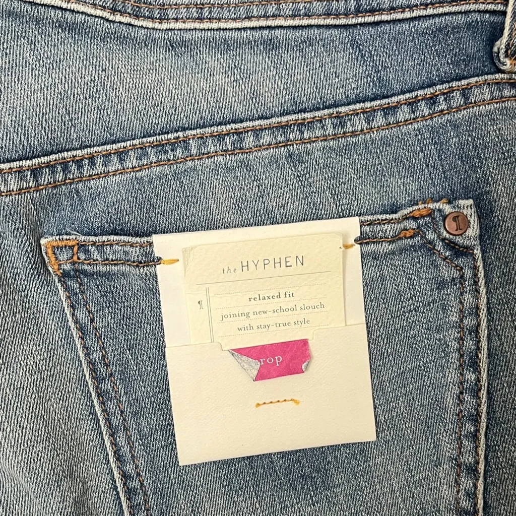 NWT. Pilcro and the Letterpress Hyphen Jeans Anthropologie - Image 6