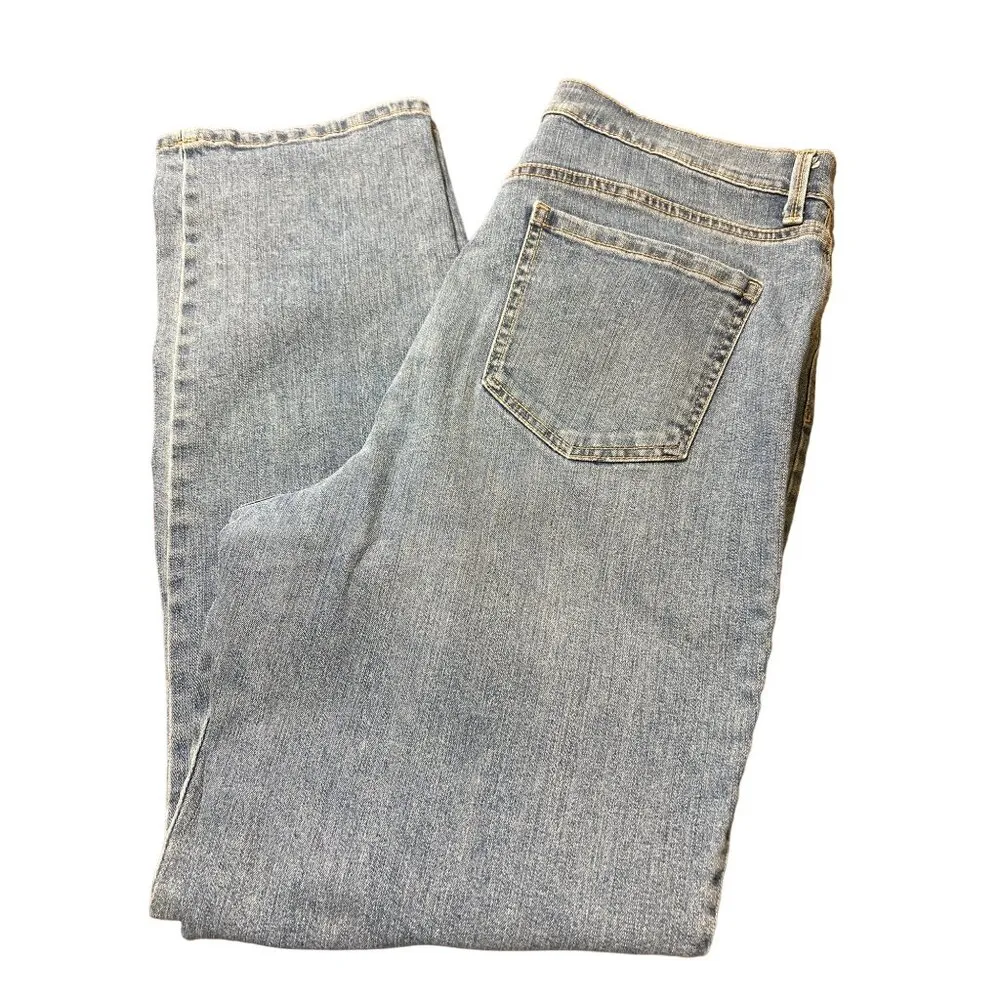 Gloria Vanderbilt Amanda Blue Jeans High Rise Size 16 - Image 3