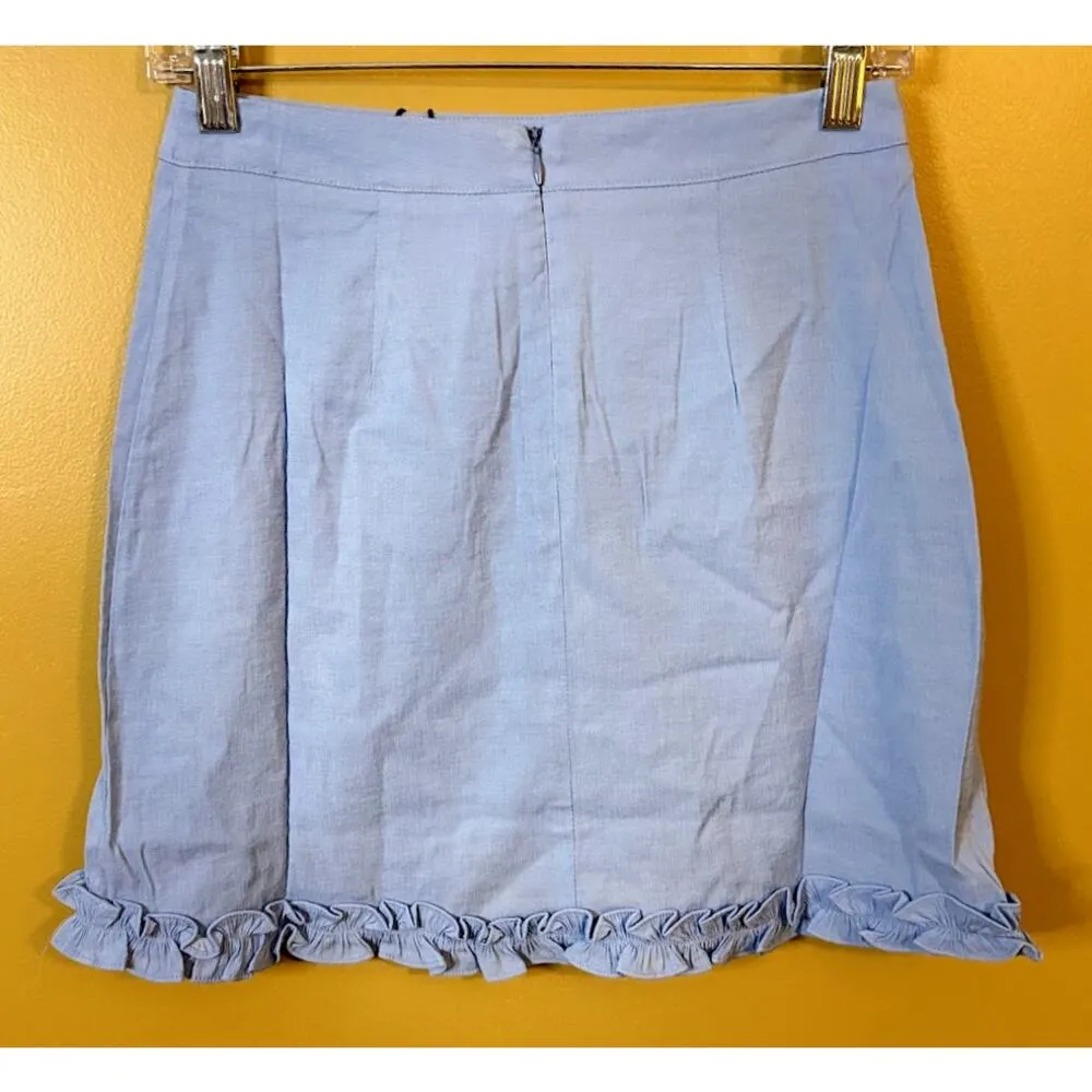 Revolve Lost + Wander Blue Mini Skirt Size XS NWT - Image 4