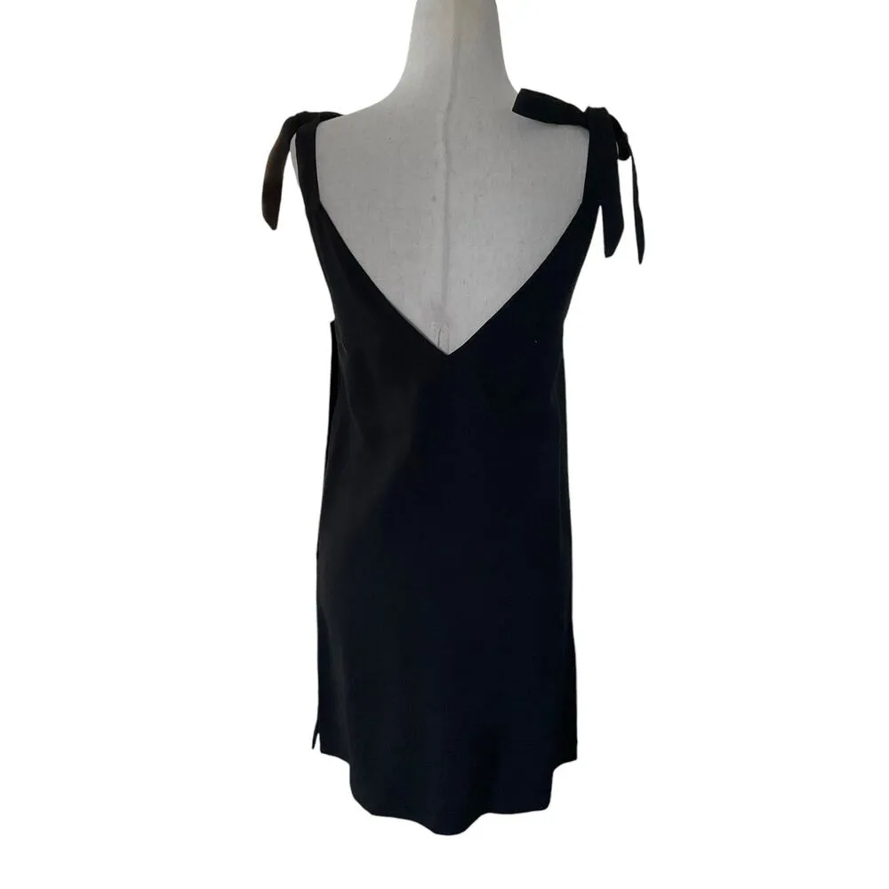Topshop Black Jumper Dress Women Size 4 NWT | 31-19 - Image 2