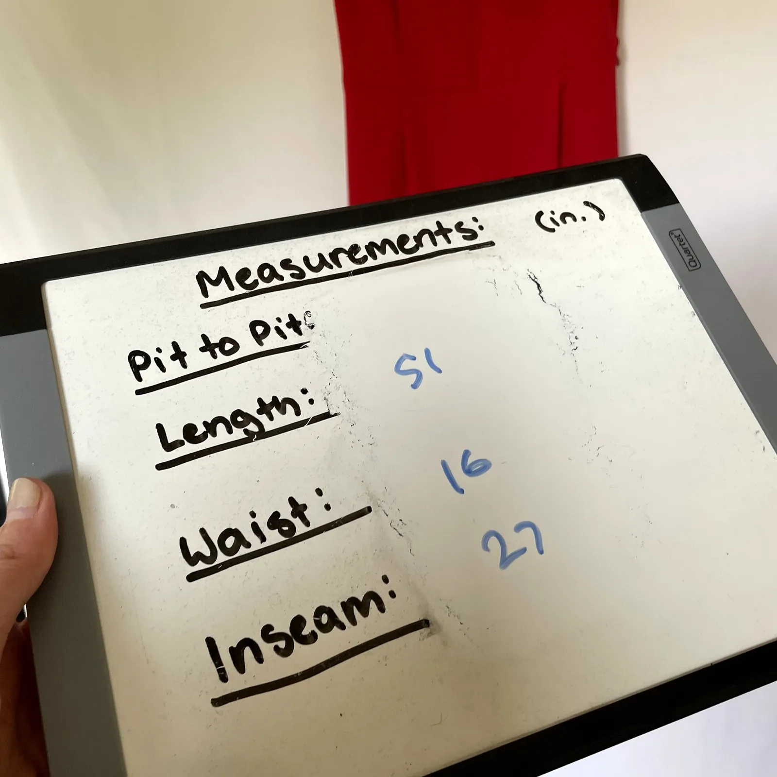 Calvin Klein bright red jumpsuit wide leg sleeveless v-neck women's 8 pockets - Image 6