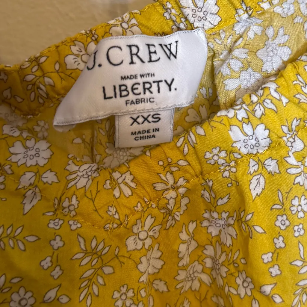 J. Crew V-neck top in Liberty® Capel floral‎ organic cotton - Image 4