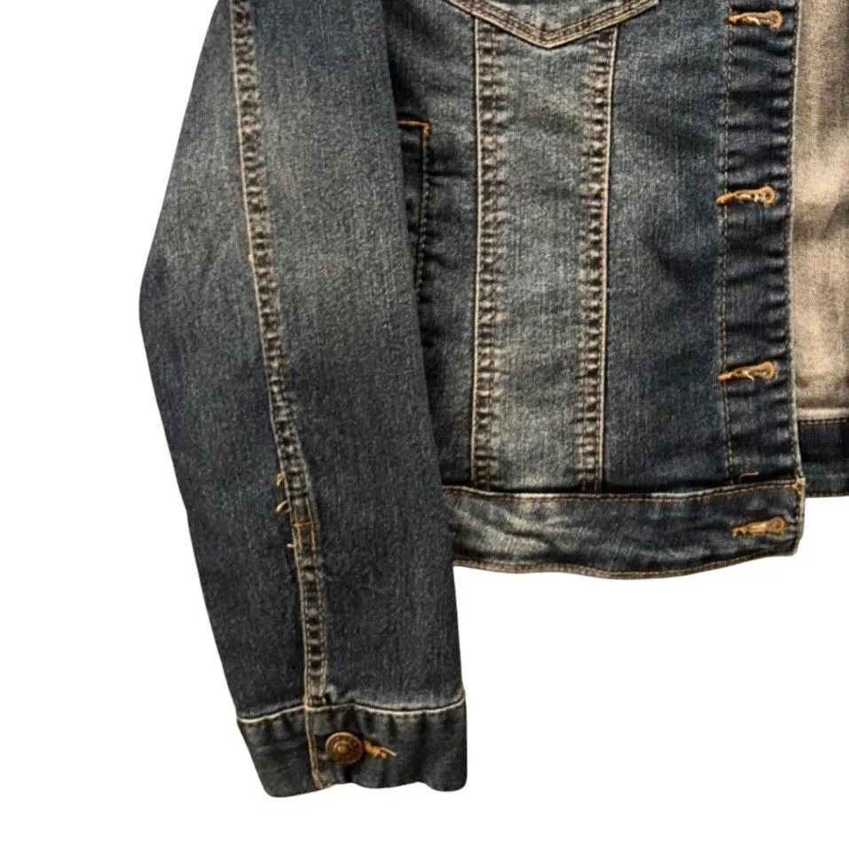 Curve‎ Appeal Denim Jacket Blue Medium - Image 5