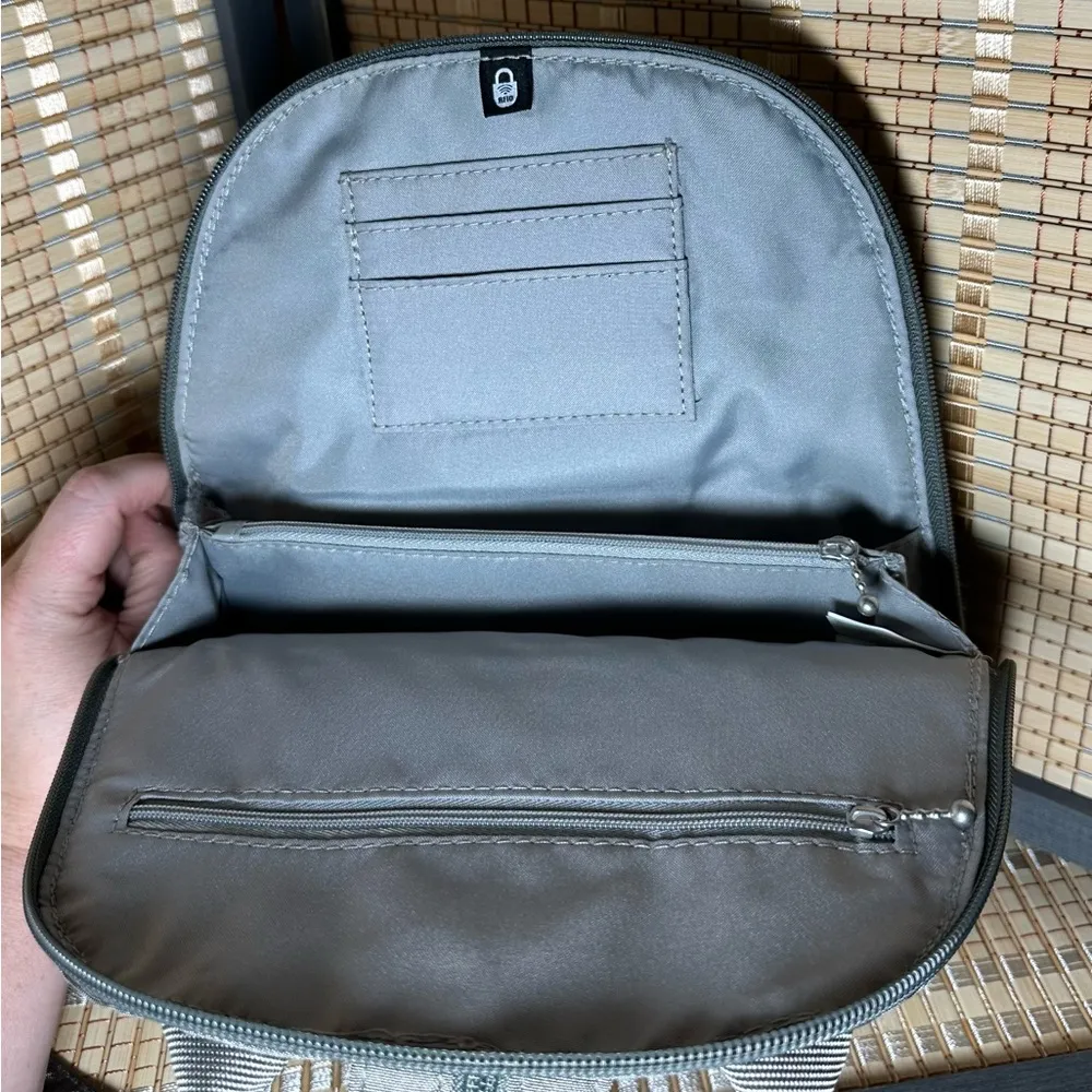 NWT - Baggallini Back to Basics Backpack - Steel Mini Backpack - Image 5