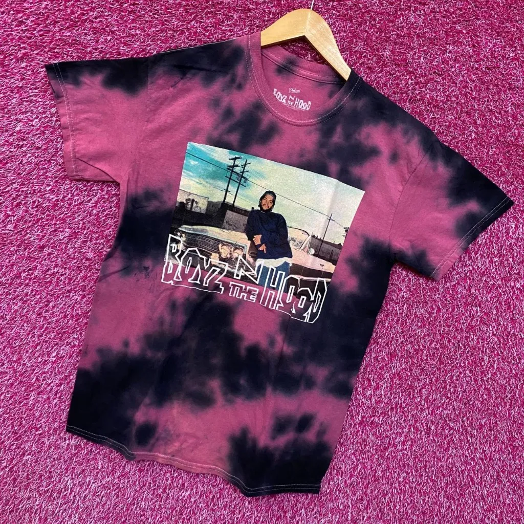 Ice cube Boyz N The Hood Movie Promo Tie Dye Tee Med - Image 3