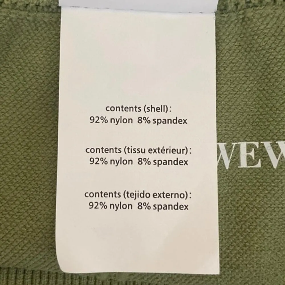 WeWoreWhat Green High Rise Wide Waistband Pull On Athletic Leggings Size S - Image 5