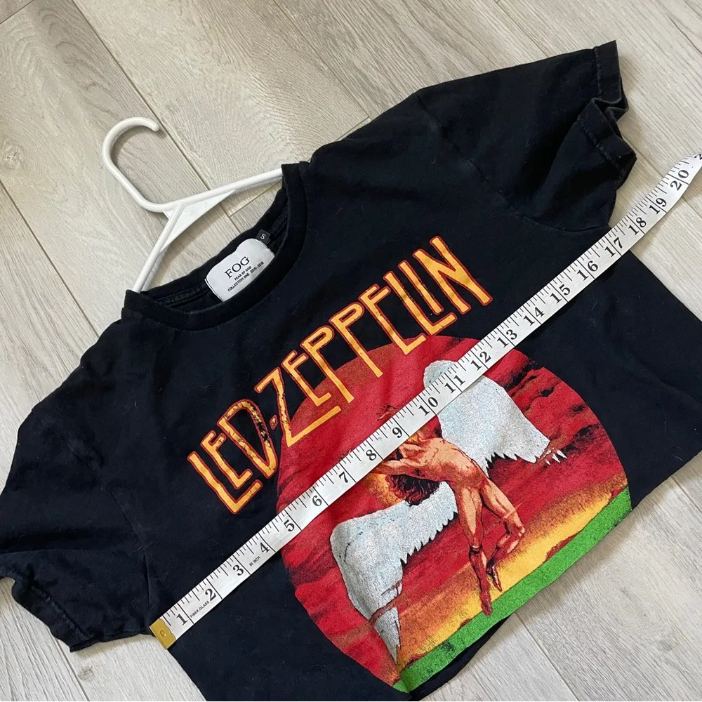 Fear of God Zeppelin Tshirt led crop womens Black (small) mastermind japan - Image 3