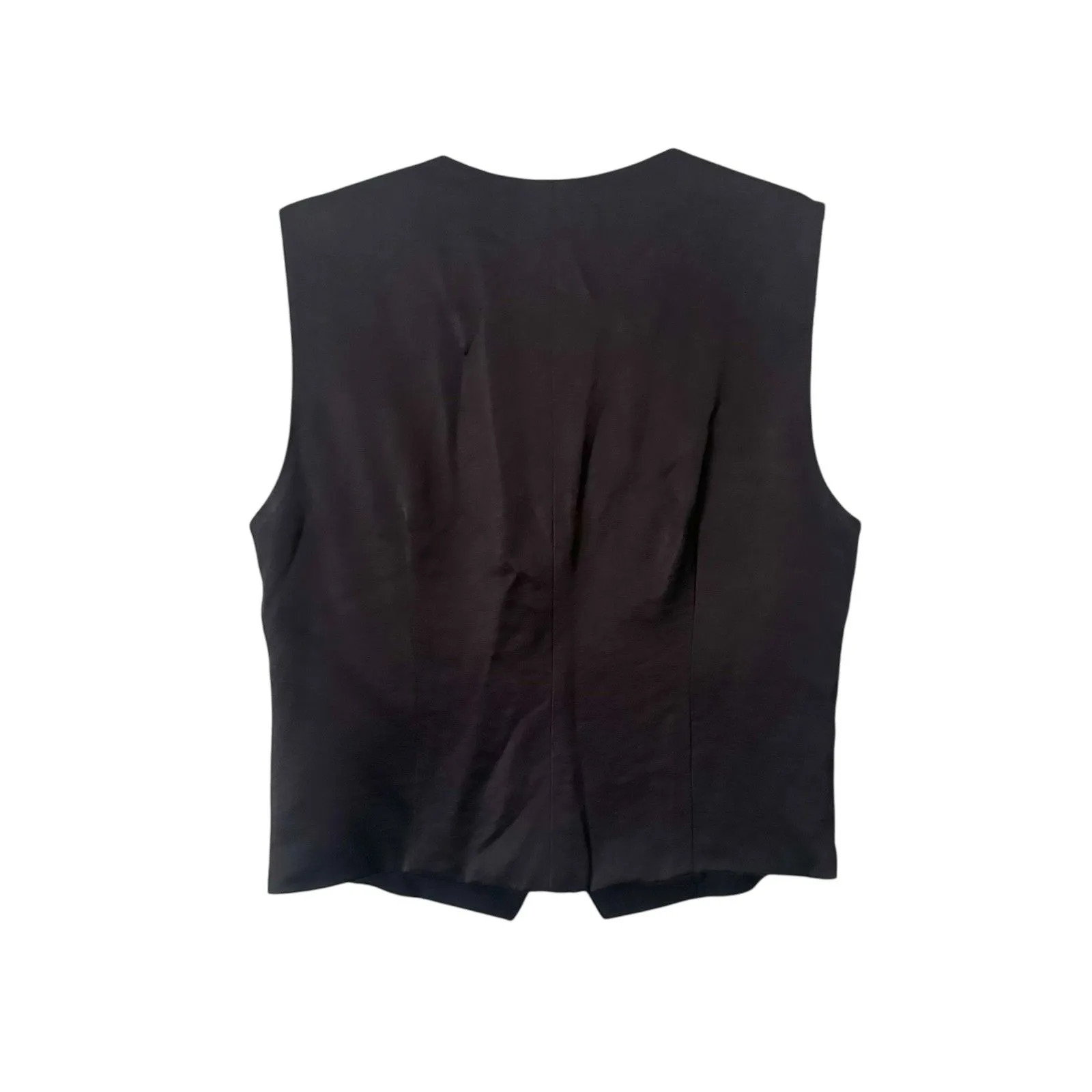 SAINT ART Isla Tuxedo Waistcoat Black‎ Small Black - Image 4
