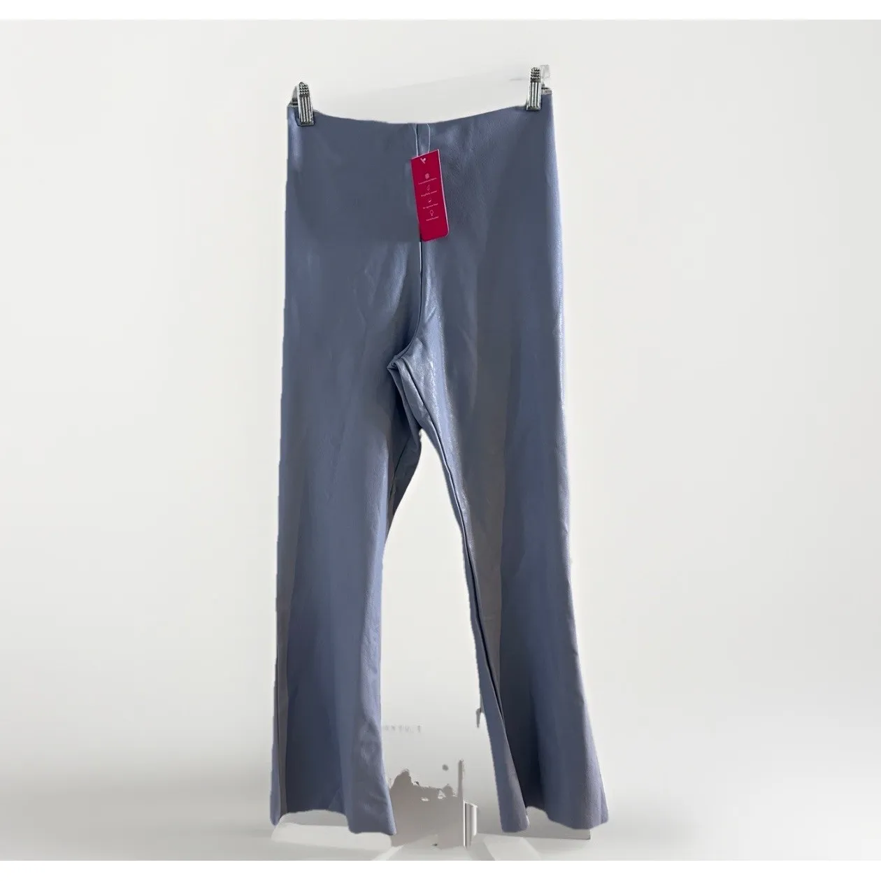 Commando Faux Leather Legging Vintage Blue Large  97% Viscose 3 %elastane - Image 4