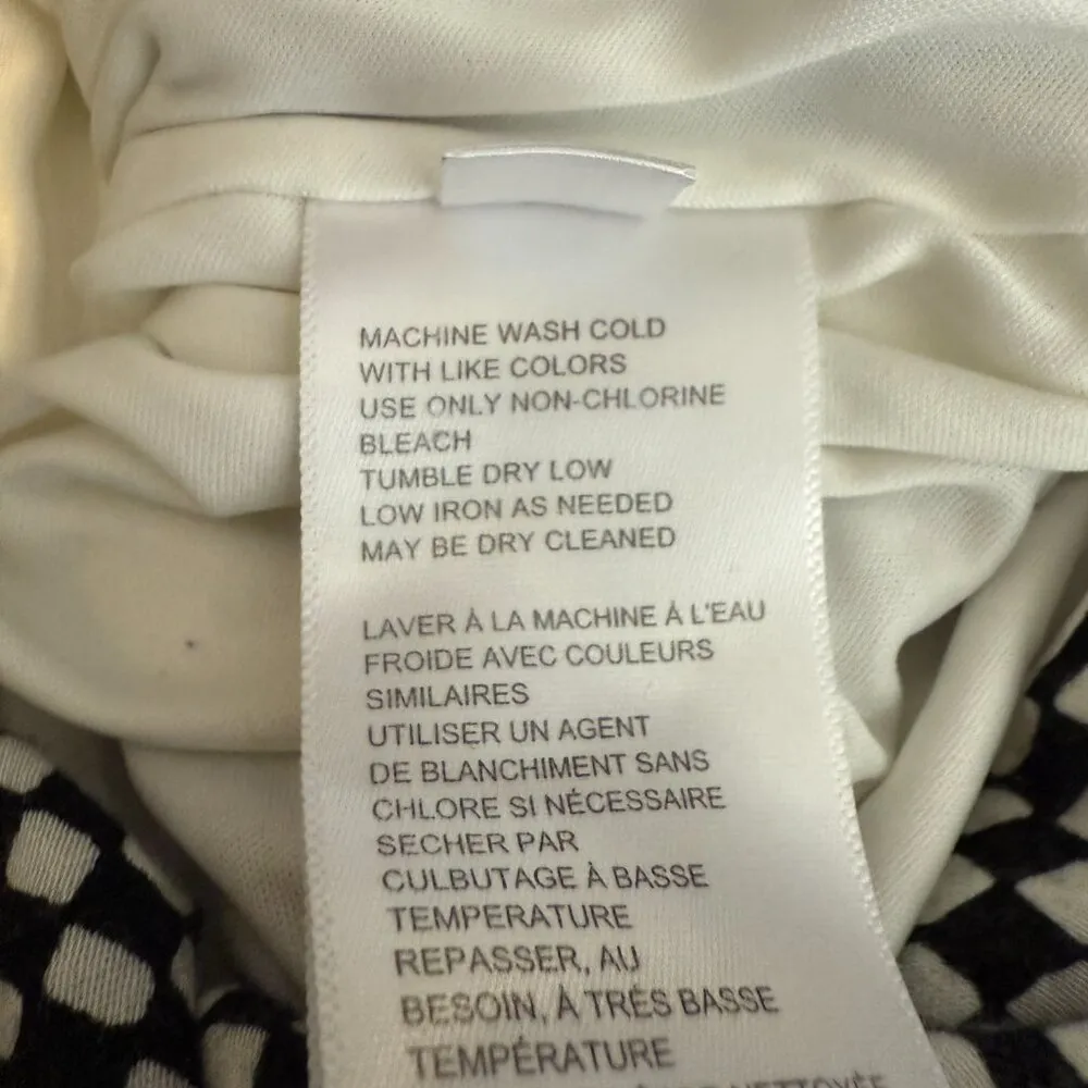 Urban Outfitters Claira Ruched Bodycon Mini Dress Women's Small Checkered Print - Image 15