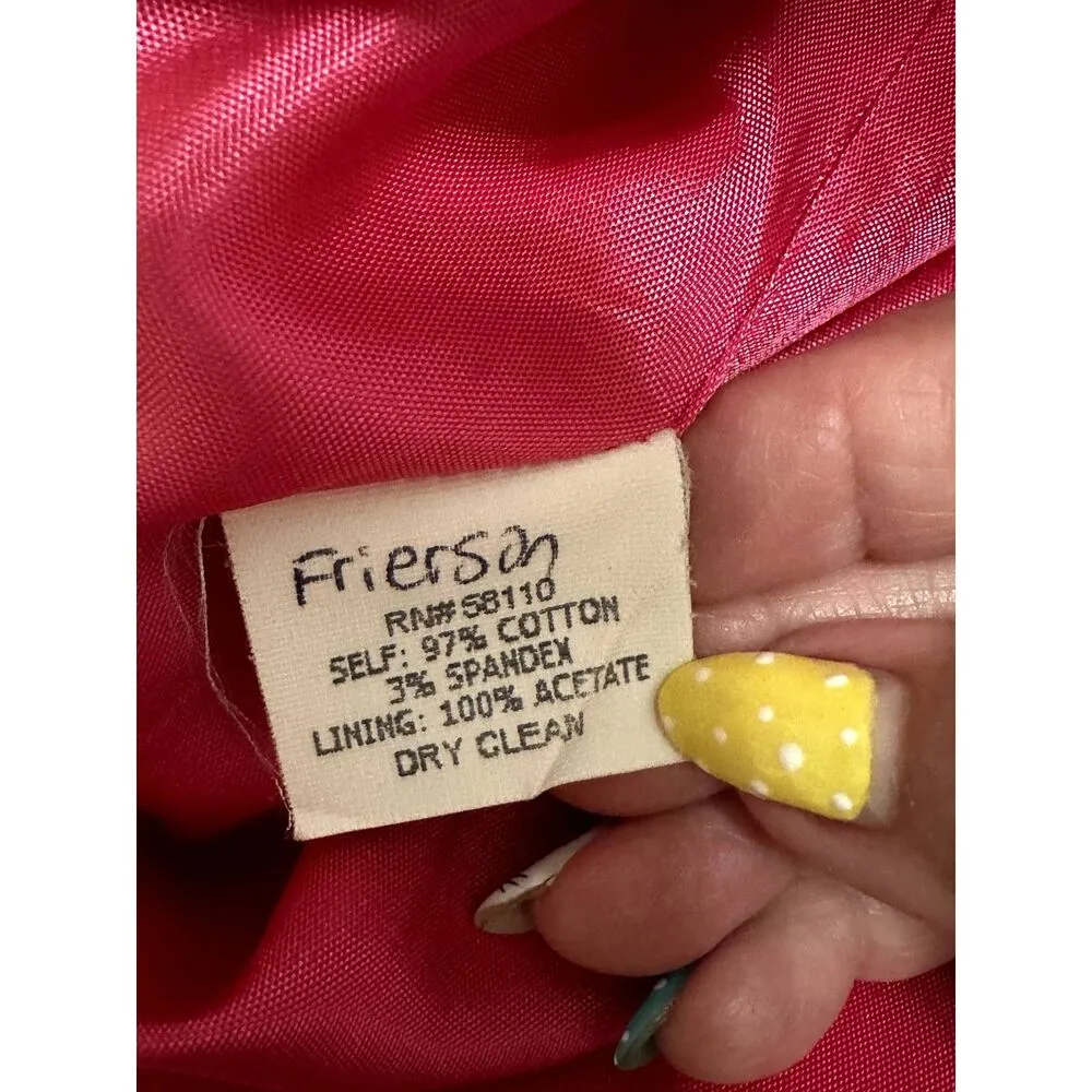 The Perfect Dress brand pink and orange floral sleeveless sheath dress Size 12 - Image 6