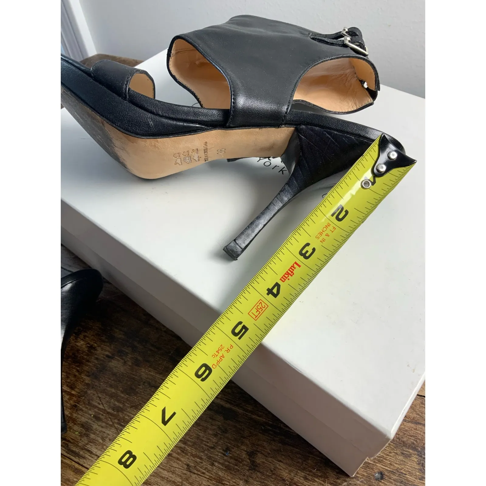 Emerson‎ Fry Heels Black Size 7.5 - Image 7