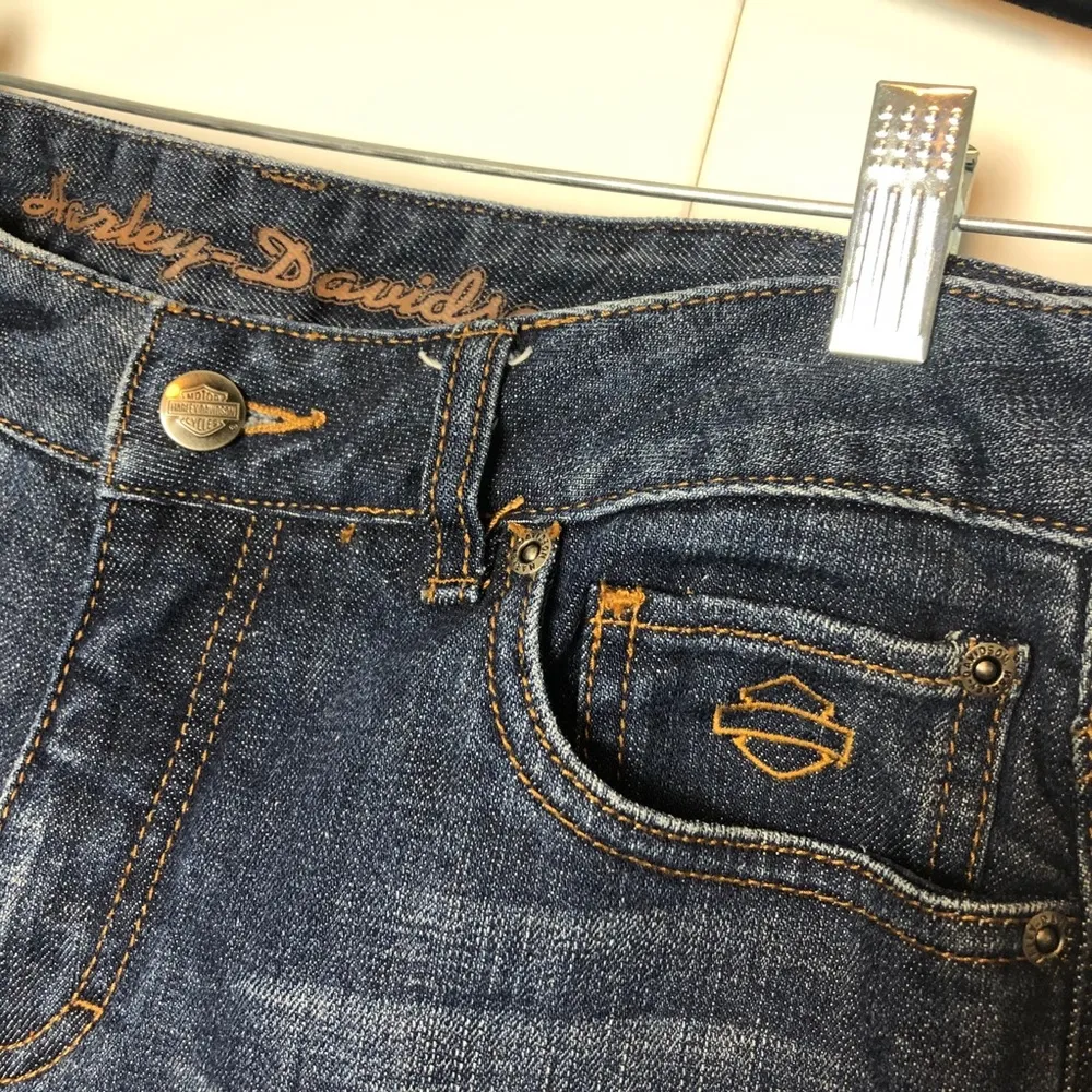 Harley Davidson  Bootcut Jeans Medium Wash - Image 4