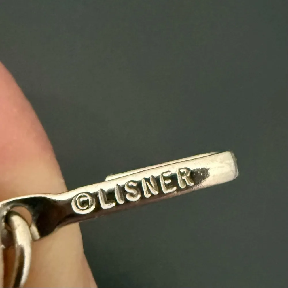 Rare Vintage LISNER Rhodium Plated Chunky Woven Dragon Scales Chain Necklace 59g Silver - Image 11