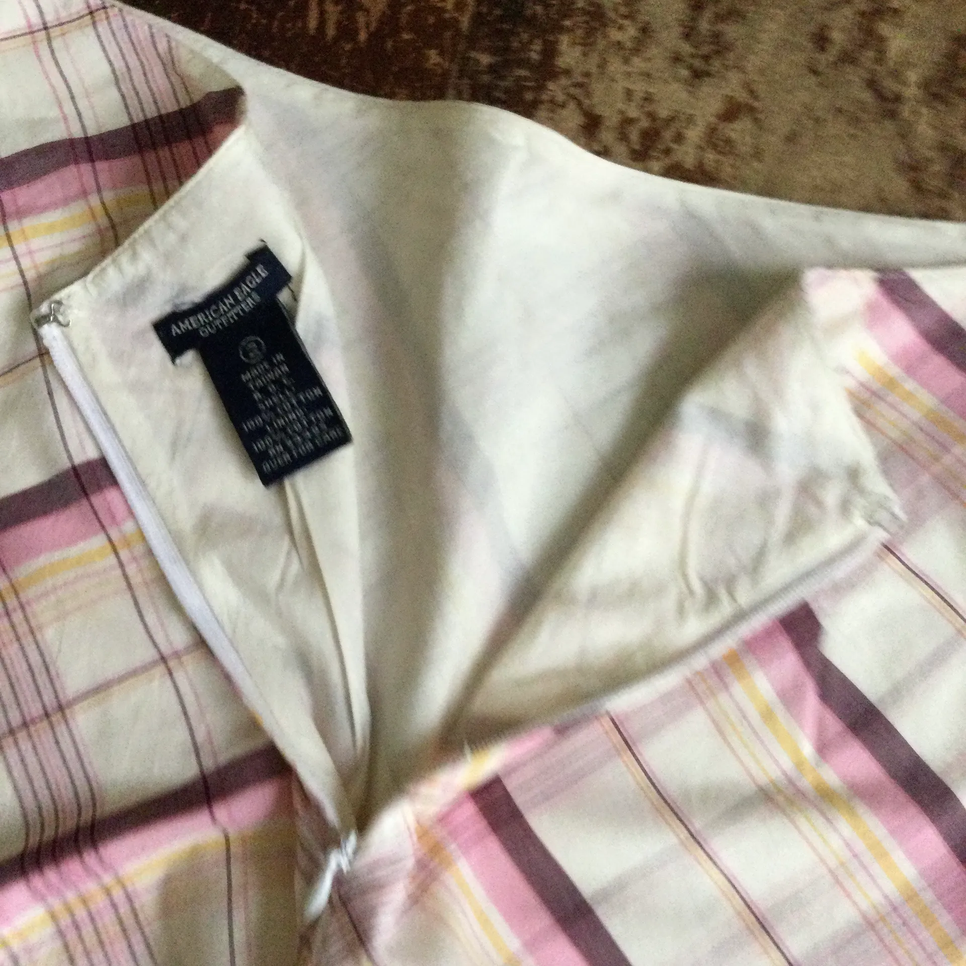 Vintage Plaid A-Line Skirt - Sz 2 - Image 9