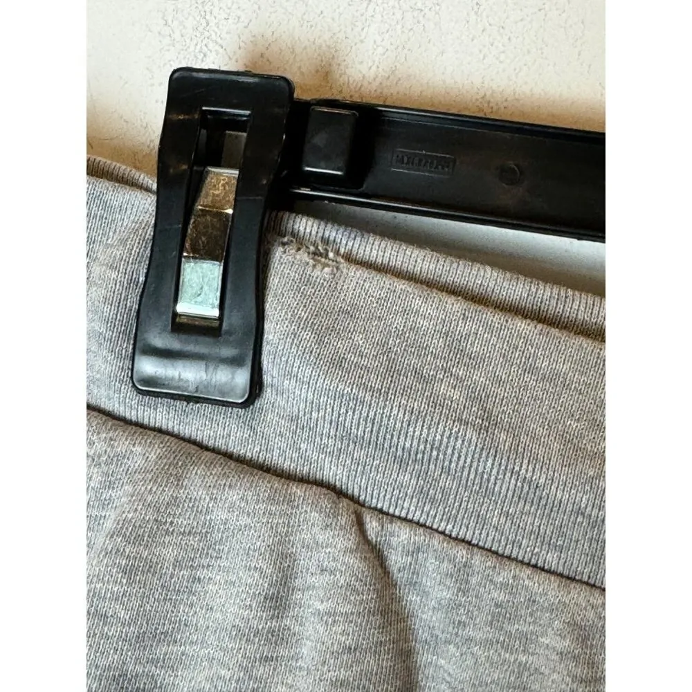 Frame Gray Distressed Organic Pima Cotton Elastic Tie Waist Jogger Pants Size XS - Image 7