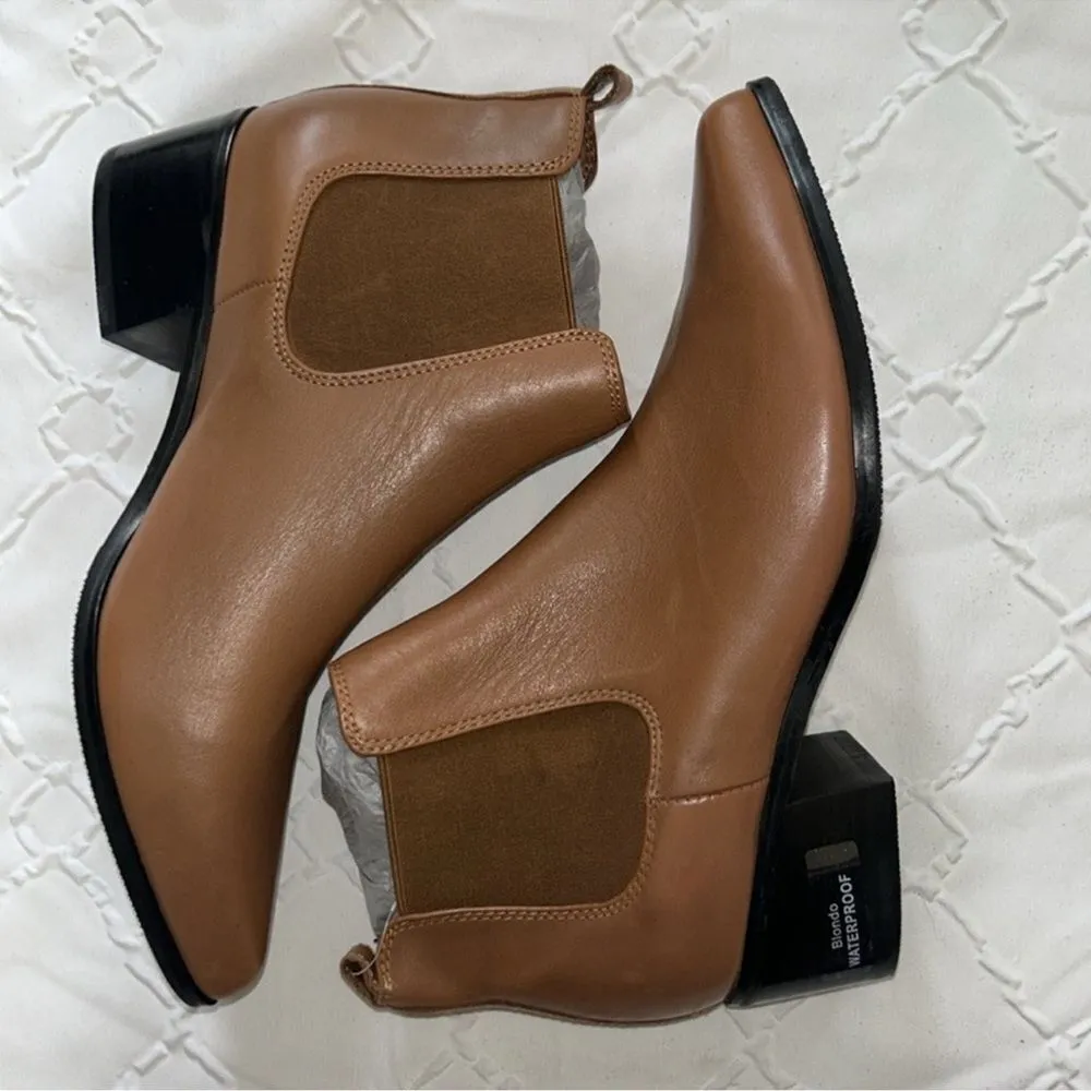 Blondo Waterproof Tan Ankle Pointed Toe Leather
Boots(Size 8.5M) - Image 12