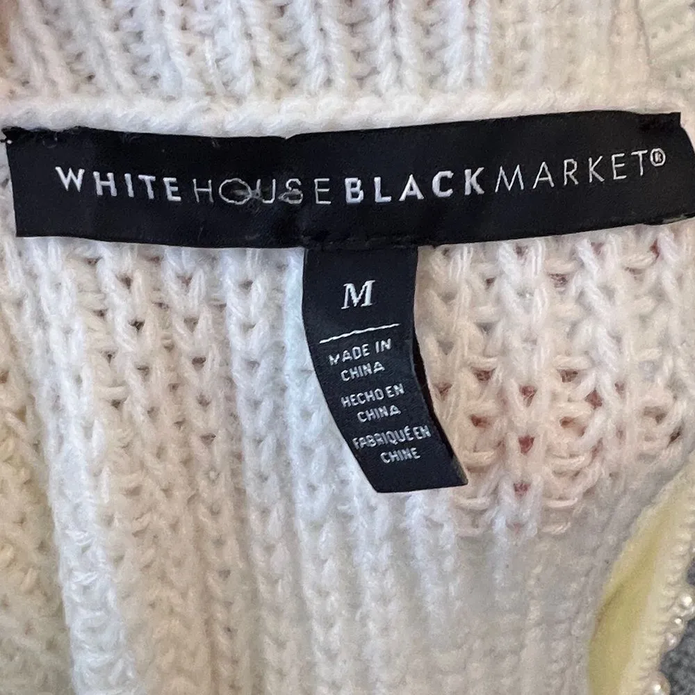WHBM Sweater‎ With Pearls - Image 7