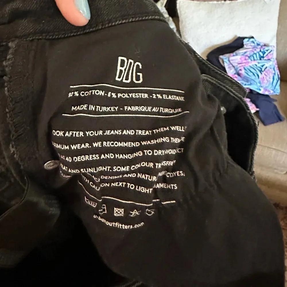 BDG Urban Outfitters flare black jeans size 31 country western moto - Image 4