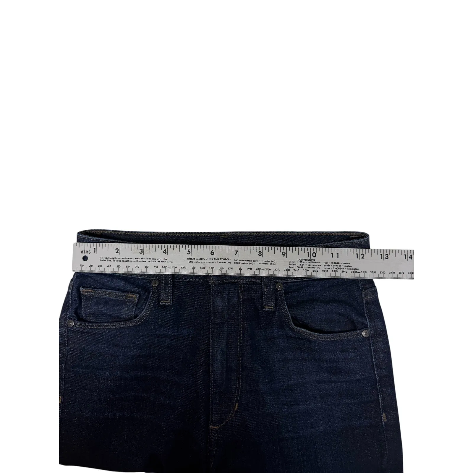 JOE'S JEANS Women's High Rise Skinny Ankle Dark Wash‎ Distressed Jeans W24 - Image 5