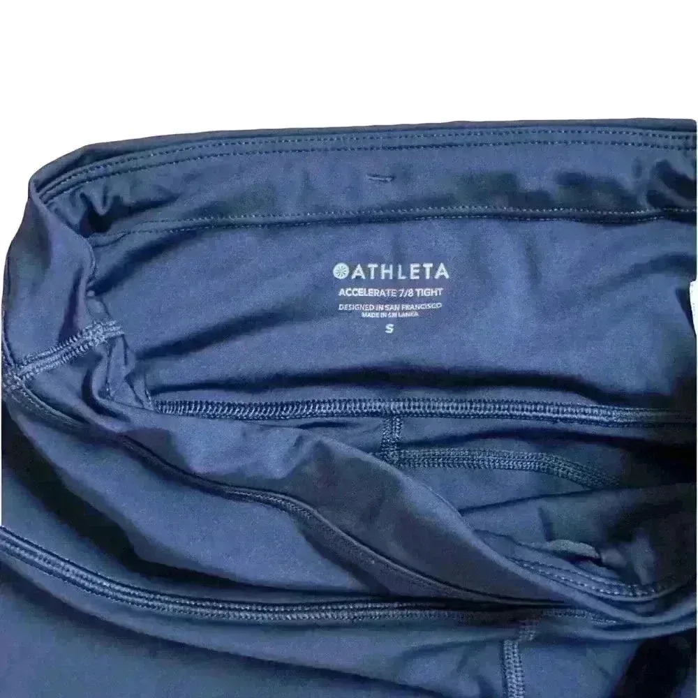 Athleta Accelerate 7/8 Tight in Dress Blue - Size - Small - Image 4