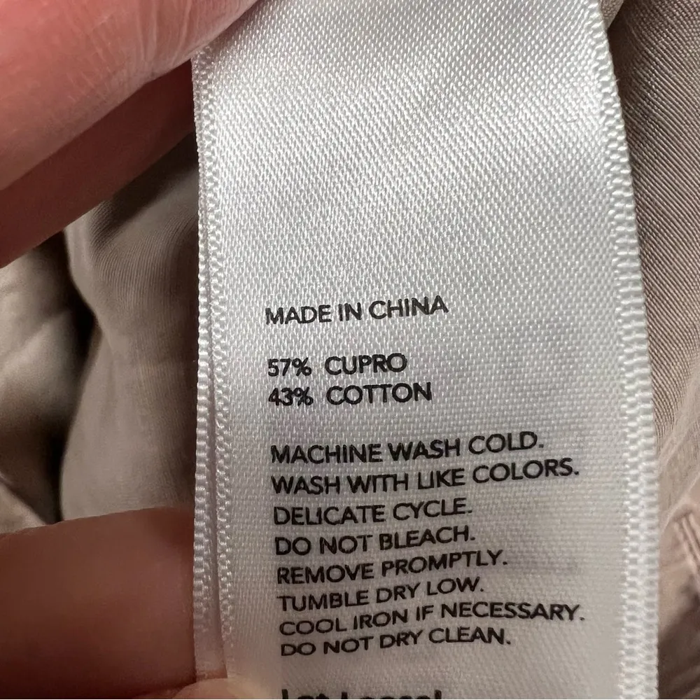 Kate Spade Saturday Tan Beige Straight Leg Trousers Size 4 EUC - Image 6