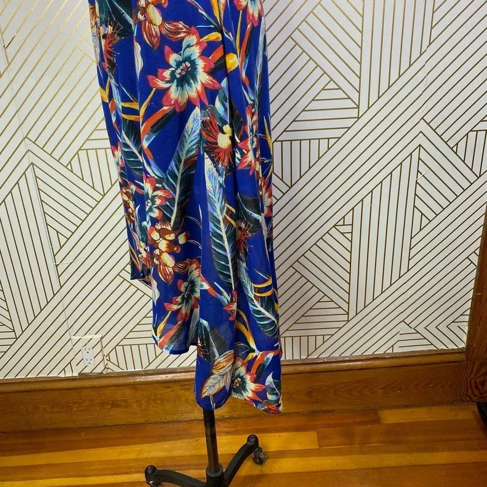 Red Carter Ava Dress in Paradise Blue/Red‎ Floral - Image 8