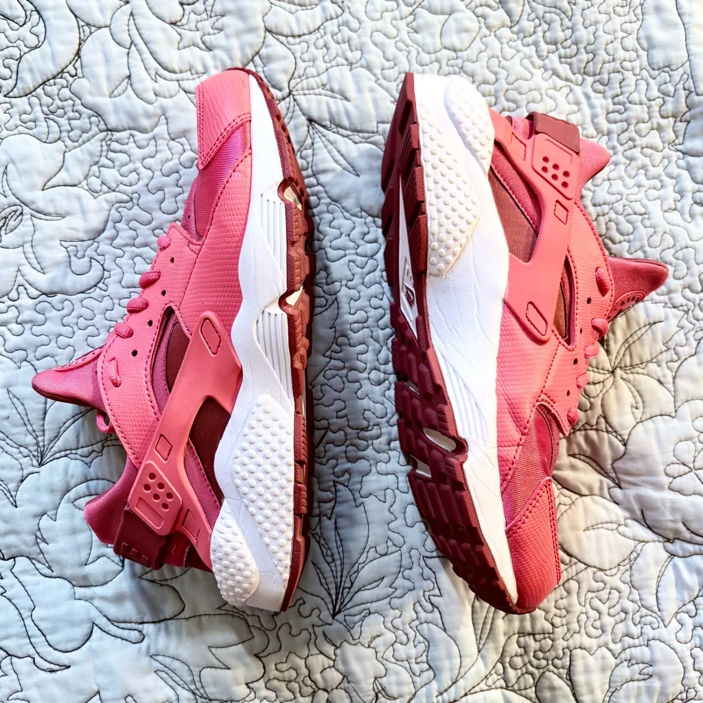 Nike Air Huarache Run Ember Pink Women’s Sneakers 634835-801 Sz 9.5 💚 - Image 4