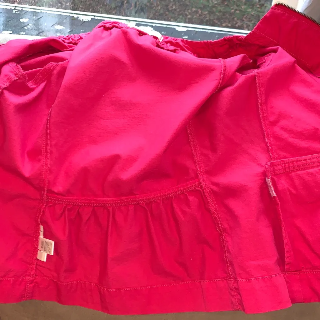 LOFT Hot Pink Lightweight Cotton Jacket Women’s XS Extra Small - Image 6