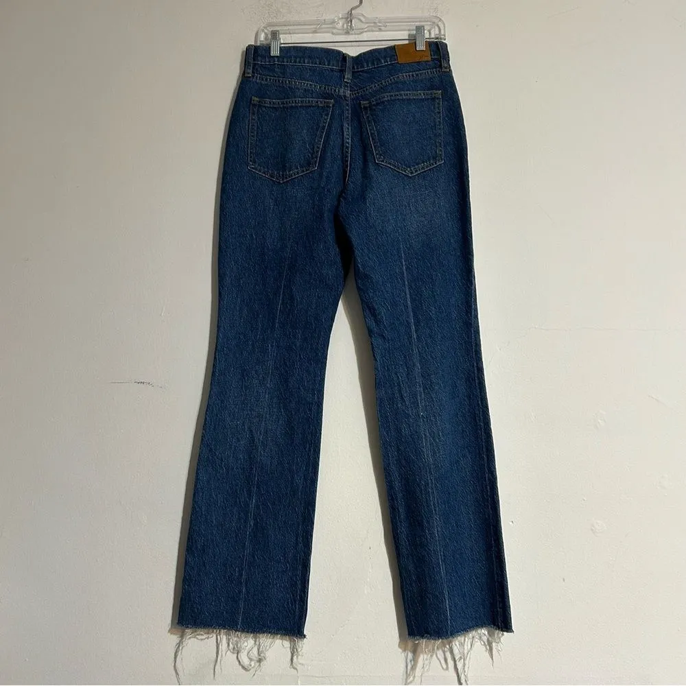 J. Crew Full-Length Demi-Boot Jean in Kamari Dark Wash Size 28 - Image 5