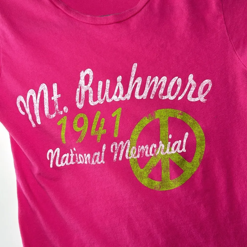 Mt. Rushmore Shirt Pink Size M - Image 3