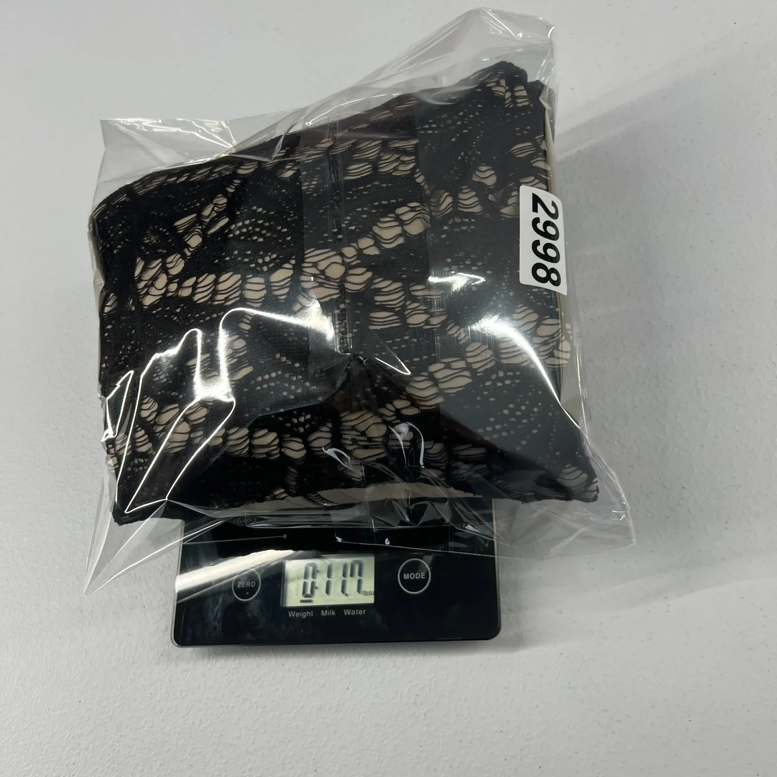 Black Halo Shift Dress Womens Size 2 Black Lace Zip Back Square Neck Long Sleeve - Image 15