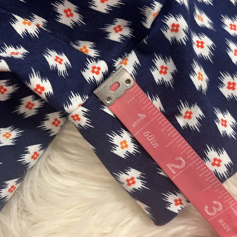 Michael Kors Prussian clementine print stretch cotton dress shorts 10 - Image 10