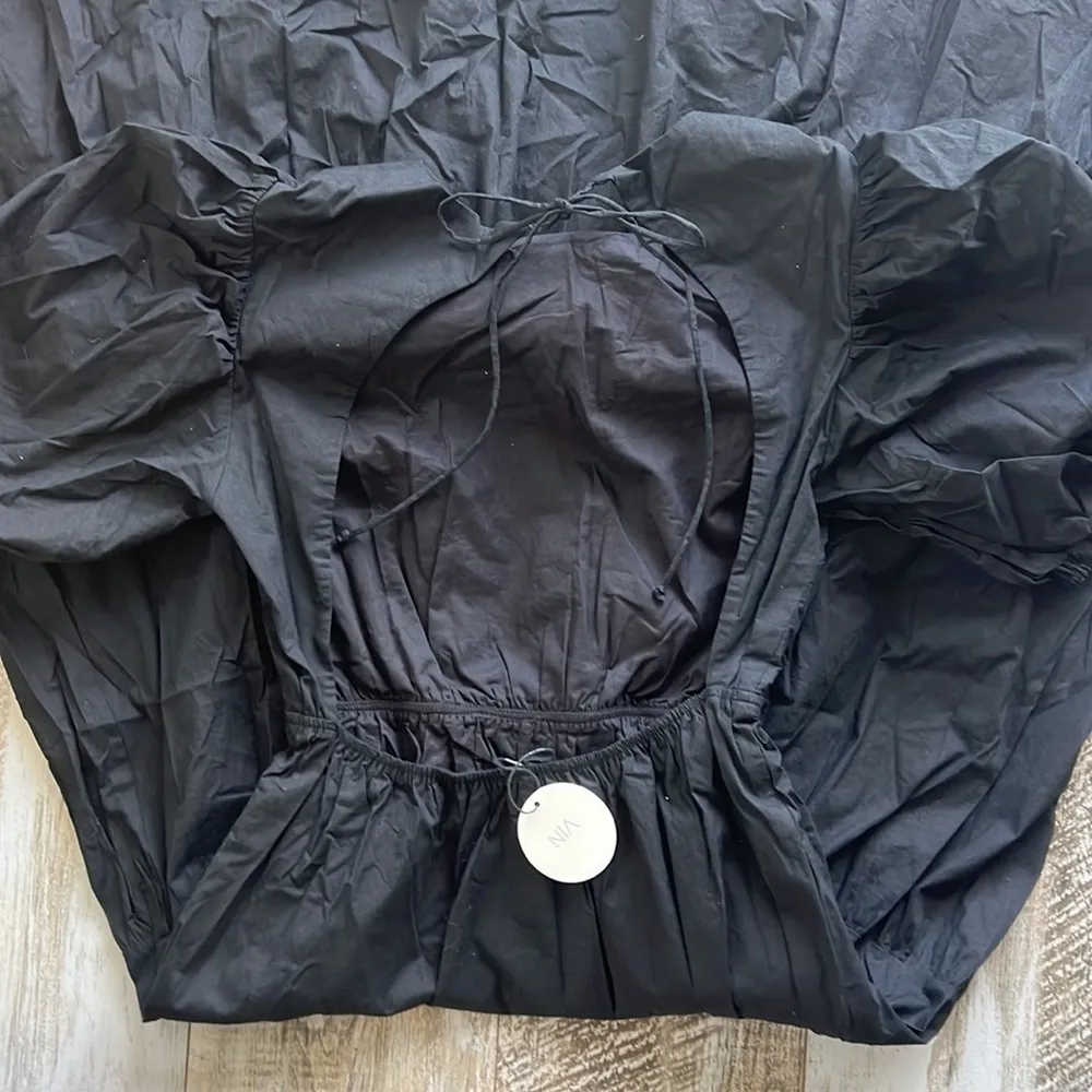 NIA open back maxi dress Black Size M - Image 6