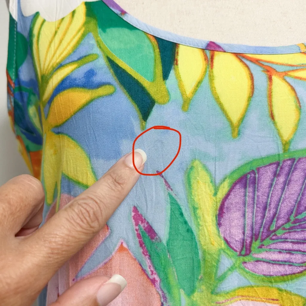 Jams World Vintage Luau Short Sleeve Button Shirt Maxi Dress Set Small Medium - Image 13