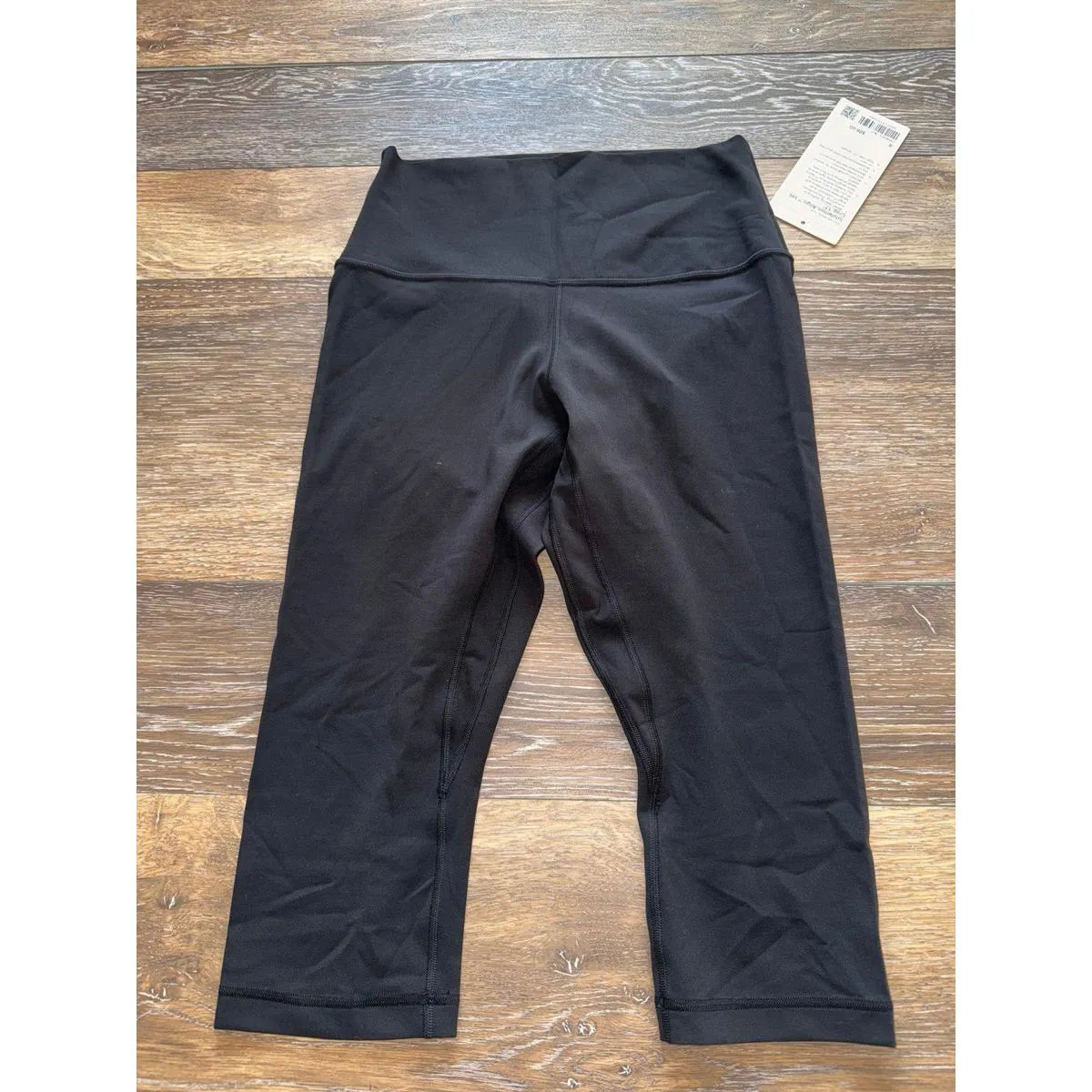 Lululemon Align High Rise Crop 17” Black Size 8 NWT - Image 3