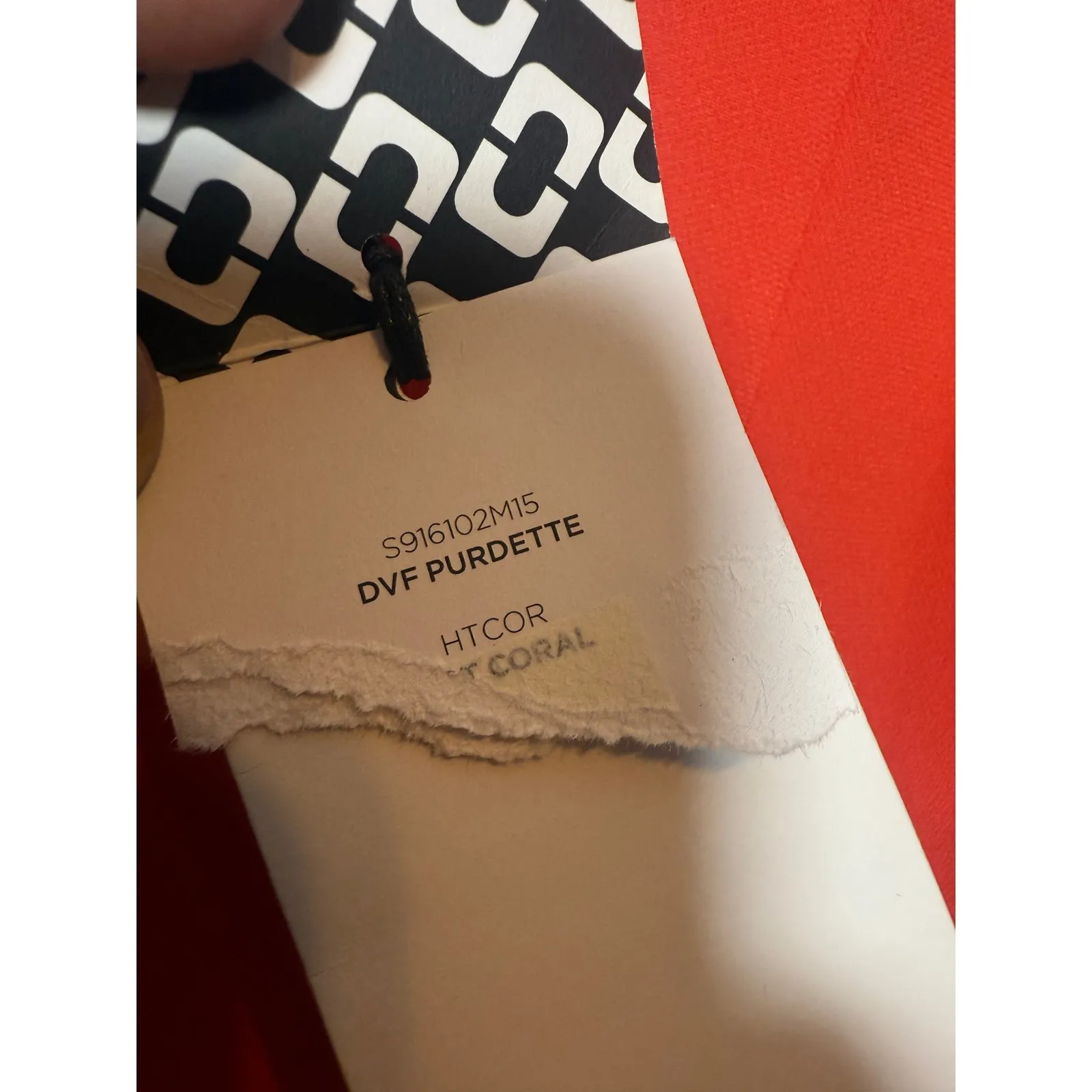 NWT DVF Purdette Hot Coral Romper Women’s Size 12 - Image 5