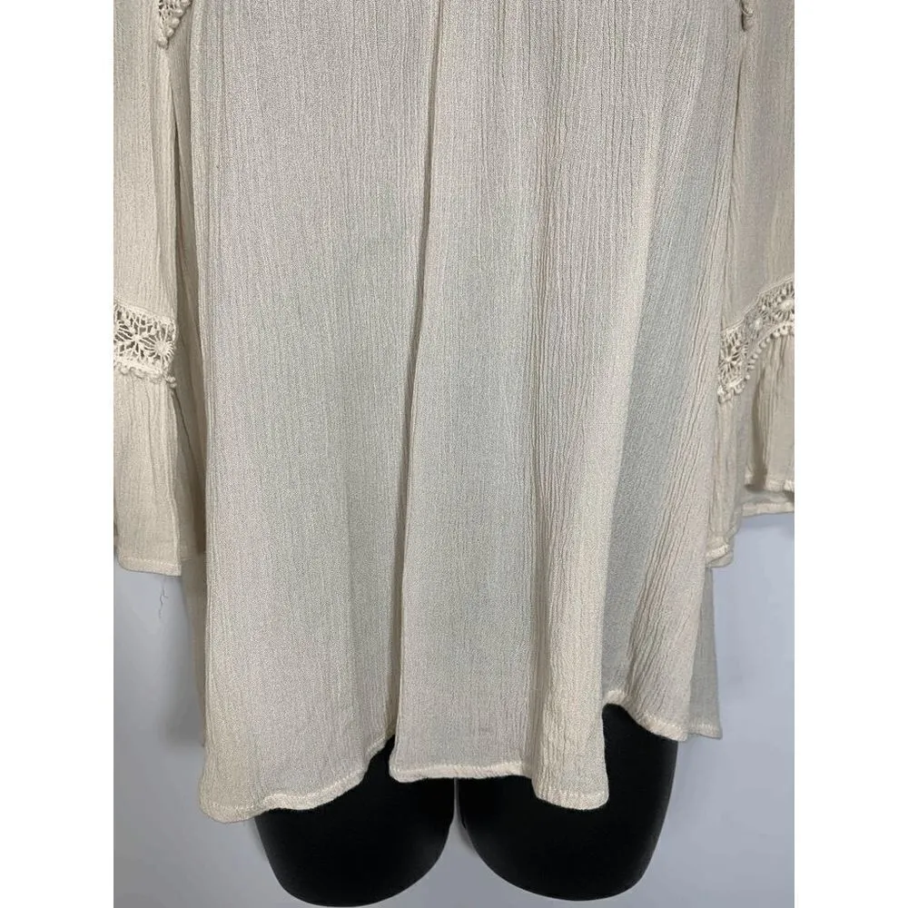 Love on a Hanger Boho Rayon Lace Blouse - Image 8