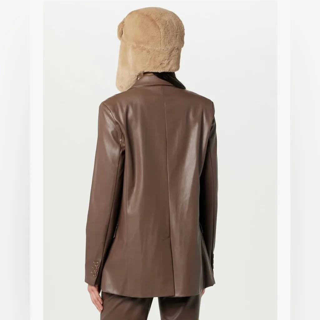 NEW The Drop Women's Vail Faux Fur Trapper Hat Tan - Image 7