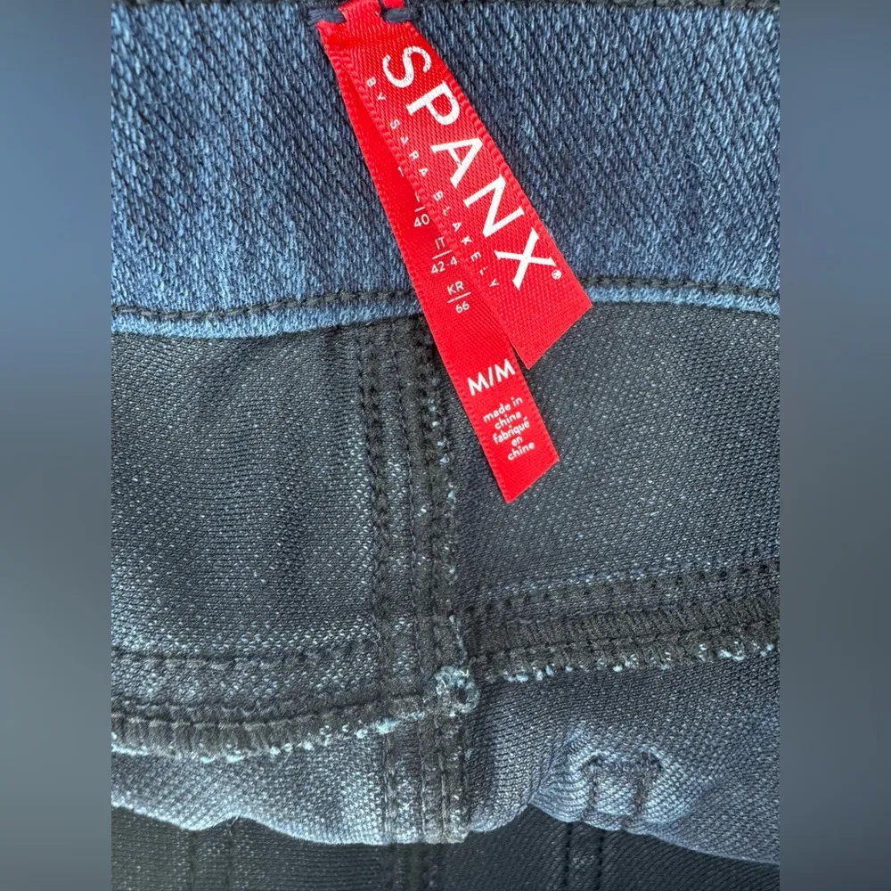Spanx Pull On Jean-ish Ankle Jegging Size M Twilight Rinse - Image 8