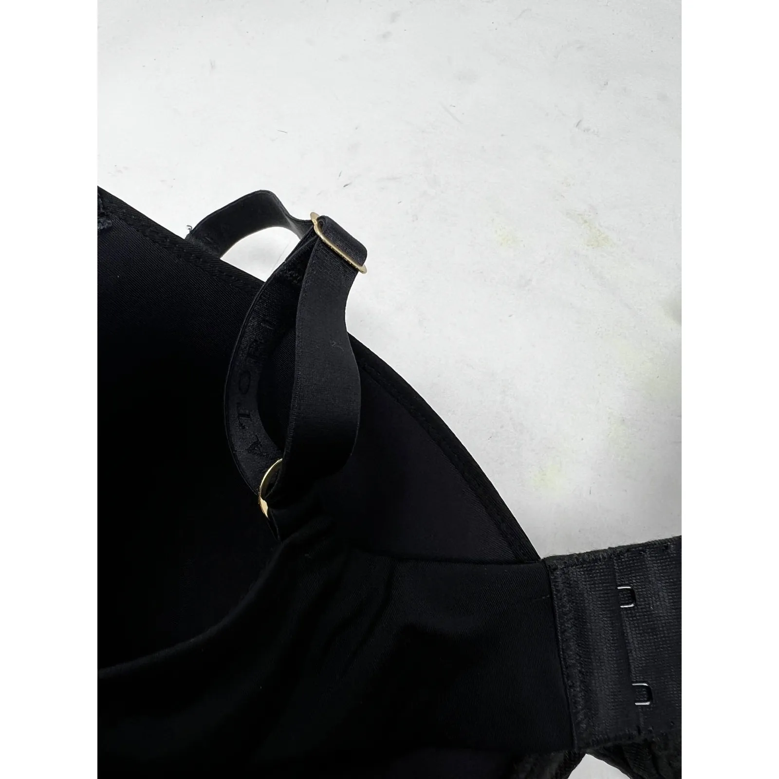 Natori Women's Pure Luxe‎ Wireless Contour Underwire Bra Solid Black Size 36D - Image 9